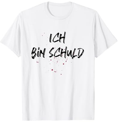 Ich bin schuld! Lustiger sarkastischer Spruch für die Arbeit T-Shirt