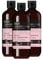 Baylis & Harding Goodness Rose & Geranium Natural Bath Soak, 500 ml (Pack of 3) - Vegan Friendly