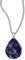 GAVU Geschenkidee Unisex Kette mit Platte aus Sodalith Kristall Halskette 55cm