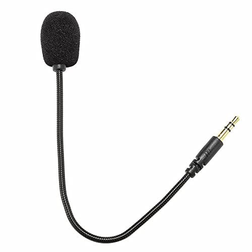 DHliIQQ Regolabile 360 Gradi Pieghevole Gaming Mic Auricolare Microfono 3.5mm Gioco Combinato Jack Mic a Controller Cuffia