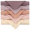 Mulltücher Baby 5er Set, Spucktücher Baby Aus 100% Baumwolle, 23x23cm - Musselin Tücher Ideal Als Mullwindeln Und Spucktücher Für Baby, Für Jungen Und Mädchen