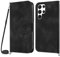 Netany Handykette Hülle für Samsung Galaxy S23 Ultra, Handyhülle für Samsung S23 Ultra Hülle mit Kette Klappbar, PU Leder Necklace Klapphülle und Umhängeband Lanyard Flip Schutzhülle mit Band(Schwarz)