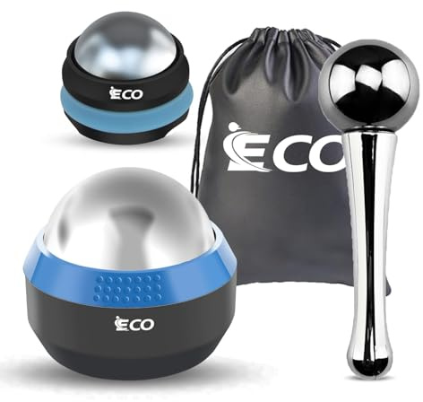 Fitness Cryosphere Cold Massage Roller - Kälte- und Wärmeentlastung - myofasziale Muskelentspannung - schnelle Workout-Erholung - Tiefengewebe Kälte-Massageball