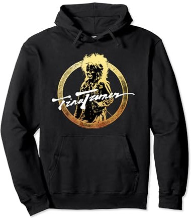 Tina Turner Goldener Kreis Pullover Hoodie