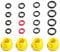 1 Satz O-Ring-Düsen-Kit, Reinigungsmaschinen-Dichtungsring, Hochdruckreinigungsmaschinen-O-Ring, Dichtungsring-Ersatzteile, Passend Für K2, K3, K4, K5, K6, K7