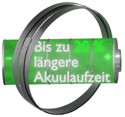 ORTA POWERSAVE Bi-Metall M42 HSS Bandsägeblätter, 13 mm Breite, für Makita Hand Bandsägen, für Metall & schwierige Werkstoffe (Für Makita PB002G, 24 Zähne pro Zoll)