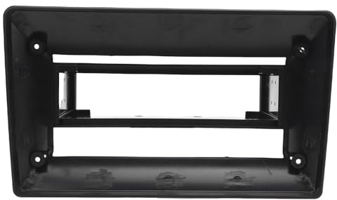 TKSE Single DIN Car Radio Frame ABS Kunststoff Easy Installation Radio GPS Navigation Panel Frame für Autos