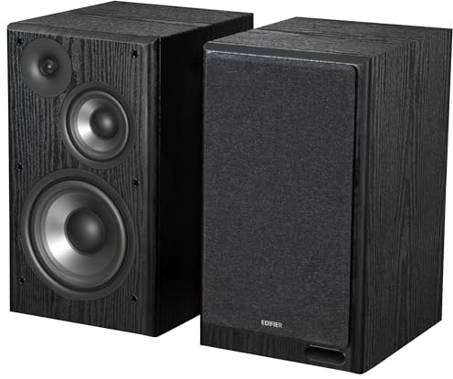 Edifier R2750DB MKII Aktivlautsprecher, 144 W RMS HiFi Aktivboxen. 3-Wege-System mit Bluetooth 6.0, HDMI eARC, 24bit/96kHz Hi-Res Audio und Sub Out, Schwarz