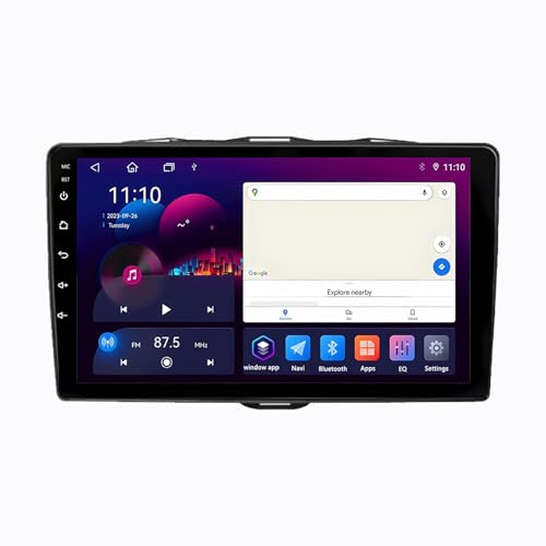 Autoradio Carplay für Alfa Romeo Giulietta 2015-2018 9 Inches Android 15 Display Radio Steering Wheel Controls Für, 4 Core 2G+32G
