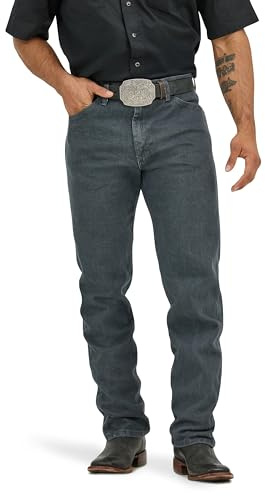 Wrangler Men's Original Fit Jean Jeans, Gray, 32W / 32L