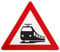 ORIGINAL Verkehrsschild Achtung unbeschrankter Bahnübergang Nr. 151 Schild Lokomotive Zug Lok Verkehrszeichen Schilder Straßenschild Eisenbahnschild Strassenzeichen Eisenbahn Warnschild Lokschild