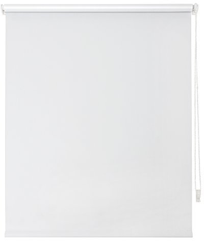 Tilldekor Smartfix/Klemmfix Tageslicht-Rollo, lichtdurchlässig und Blickdicht, weiß, 80x150 cm inkl. Klemmträger