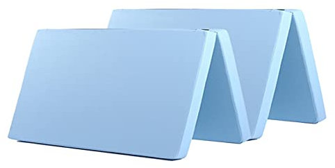 Turnmatte Weichbodenmatte Vierfache Falten PU. Gymnastik-Matte, 5 cm / 2 Dicke Übungsmatte, geeignet für Kindergarten-Bounce-Training, Tanz, Kampfkunst 150x200x5cm
