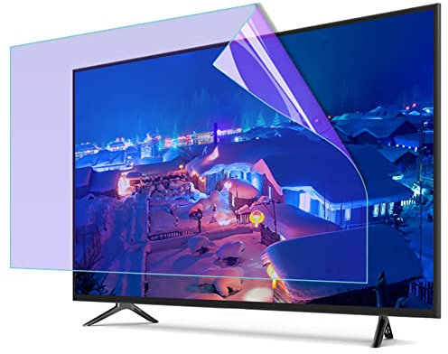 KELUNIS 75 Zoll Mattierte Blendschutzfolie TV-Bildschirmschutz, Anti-Blaulicht-Monitorfilter, Anti-UV/Anti-Kratz-Folie Entlasten Sie die Augenbelastung für LCD, LED