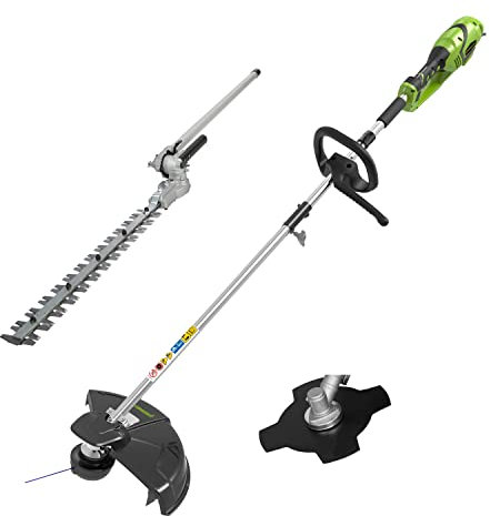 Greenworks cortabordes y desbrozadora eléctrica 230V 1200W 40cm, Accesorio Cortasetos