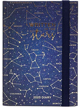 Small Photo Daily Diary 12 Month 2023 - Stars (12 MONTH DIARY 2023)