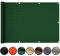 ZQXFZ Sichtschutz Balkon 120x200 cm Windschutz Terrasse Windschutz Sichtschutz für Balkon Bambus mit Ösen und Kordel, für Balkongeländer Garte Balkone Tauchbecken Grün