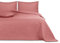 AmeliaHome Couvre-lit avec Pompons, 240 x 260 cm, Couvre-lit ultrasonique matelassé en Polyester Meadore Vieux Rose