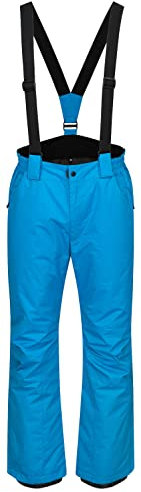 icefeld Herren Winterhose/Skihose/Schneehose PFC frei, blau in Größe 3XL