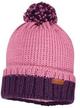 maximo Mini-Mütze, Kontrastrand Pompon Made in Germany