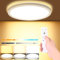 LEZOE LED Deckenleuchte Dimmbar mit Fernbedienung, 18W 1800lm Deckenlampe led Dimmbar 3000-6500K, Flach LED Panel Für Badezimmer Schlafzimmer Wohnzimmer Küche Keller Diele Balkon Ø220*H25mm