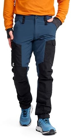RevolutionRace Herren RVRC GP Pants, Hose zum Wandern und für viele Outdoor-Aktivitäten, Moonlit Ocean, XL