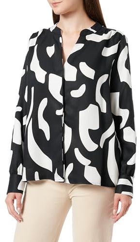 comma Bluse mit Tunika Ausschnitt, 99b0, 36
