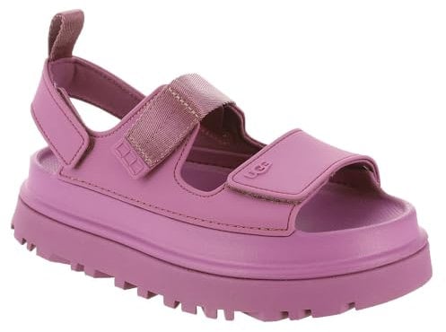 UGG GOLDEN GLOW Rose SANDALES PLATES Mujer