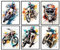 Summit Designs Motocross – Motocross-Geschenke, Dekoration für Schlafzimmer-Wand, Poster für Wand, Dirtbike-Dekoration, Kunst, Fahrradkunst, ungerahmt, 6er-Set (20,3 x 25,4 cm) Drucke