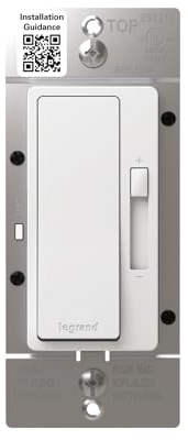 Legrand Radiant 150W LED Dimmer Light Switch 3-Way Rocker White 1 Pack