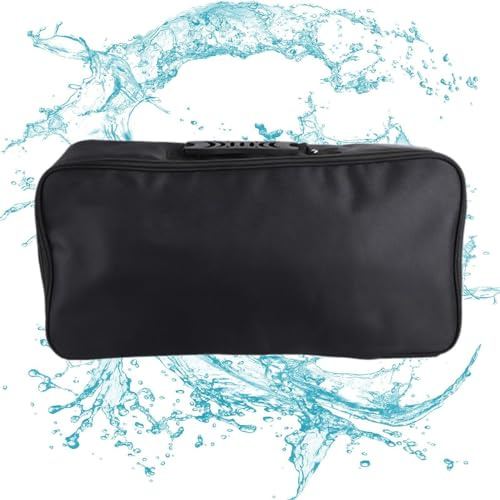 Jumper Cable Bag, Ladekabel Ev Jumper Organizer Case Organizer Tasche für Werkzeugkabel Kabel, Schläuche, Tasche mit Verlängerungsschnur für Kfz-Ladegerät, Schwarz , Refer to , Damen und