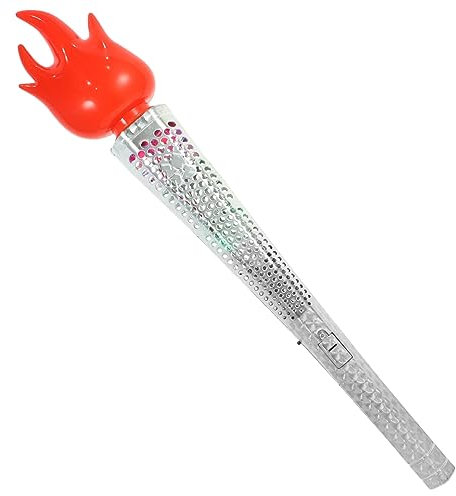 TOYANDONA Simulationsbrenner Olympia-Fackelstütze gefälschte Flamme falsche Feuerflamme spielzeug für kinder kinderspielzeug werkzeug spielzeuge kinderfackel Spielzimmerversorgung Plastik