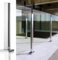 Edelstahl Glas Geländer Pfosten für Innen Korridor Treppen und Pool Zaun mit Klemmsystem Höhe 60 120cm