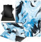 for All-New Amazon Kindle Fire 7 Tablet Case(12th, 2022 Release),Fire 7 Tablet Case,360 Degree Rotating Stand Smart Protective Case for Fire 7 2022 Tablet (7 Display),Blue Marble 0