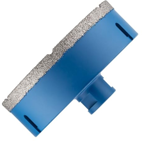 130mm Diamond Hole Saw Drill Bit With M14 Shank For Angle Grinders | For Porcelain Tiles Ceramic Slate Stone Granite Marble Glass. Diamond Core Holesaw / Hole Cutter M14 Thread For Angle Grinder