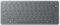 Lenovo - Teclado inalámbrico Bluetooth multidispositivo, conecta hasta 3 dispositivos simultáneamente, compatible con iOS, Android, Windows, perfil delgado, recargable, batería de 60 horas, color gris