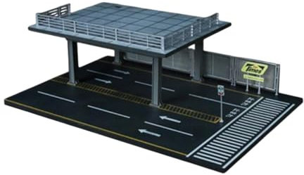 Fenteer 1/64 Skala Diecast Model Car Display Hülle, Garage -Display -Ständer Geschenk, Die Vorschau, Tabletop -Dekor für Spielzeugauto