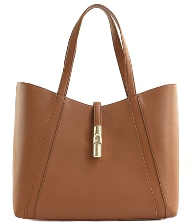 Furla Leder Shopper Goccia Tote Bag Brandy braun