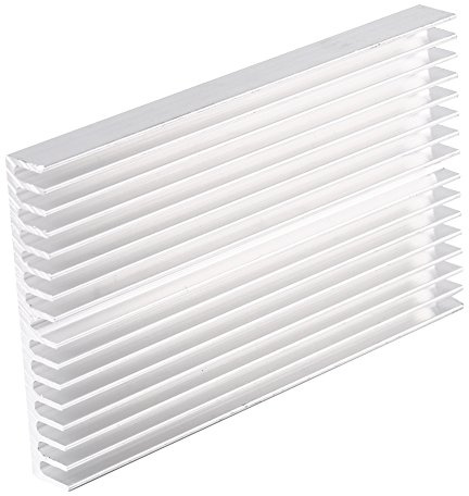 Bonbela 100x60x10 Mm di Raffreddamento Fai - - te a Forma di Griglia a Forma di Calore per il Transistor di Potenza a LED IC