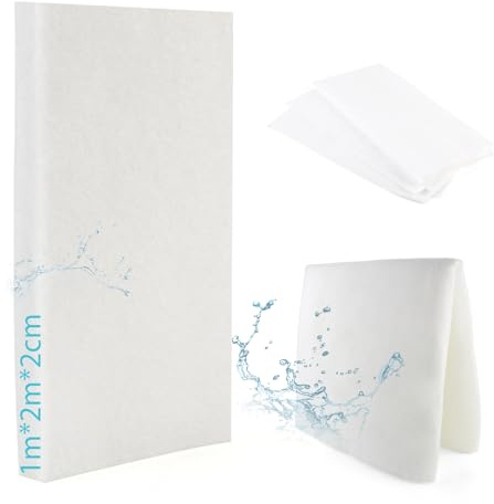 TGHongKy Universali G4 Filtri 1m x 2m x 2cm Universali Aria Filtri Aria Condizionatori Filtro Condizionatore Lavabile con Pellicola Antipolvere Riparazione