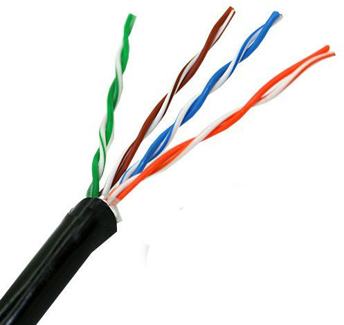 305m 1000ft cat5e UTP COPPER Outdoor Use External Grade Network Cable Reeled Box