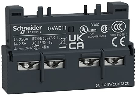 Schneider Electric GVAE11 GVAE11 Hilfsschalter 1 Schließer, 1 Öffner 1St.