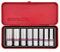KING TONY 3508SR Coffret de Douilles Longues Pouces, Set de 8, 3/8
