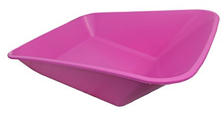KetoPlastics WHEEL BARROW PINK REPLACEMENT PLASTIC BODY 85 LITRE/NO HOLES MADE IN UK
