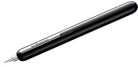 Lamy Füllhalter dialog 3 pianoblack Pt Modell 074, Feder B, inkl. Laser-Gravur