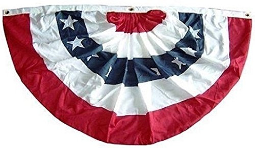 Fächer Stofffächer Flagge USA Westerndekoration 180 x 90 cm