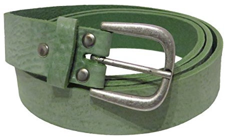 Ledergürtel mint 3 cm breit aus weichem Rindleder aus eigener Fertigung (90)