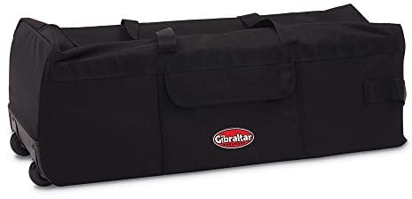 Gibraltar Zubehör Schlagzeug Hardware Tasche mit Rollen, für Ständer, Stative, Racks, Zubehör, Größe 32 x 11 x 11, GHTB