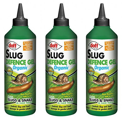 Value Pack of 3 - Doff Organic Slug Defence Gel 1L (Savings on Postage)