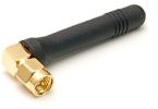 Mobile Antenne/Stummelantenne SMA/M Stecker gewinkelt für 3G, 2G, GSM, ISM, UMTS Mobilfunknetze